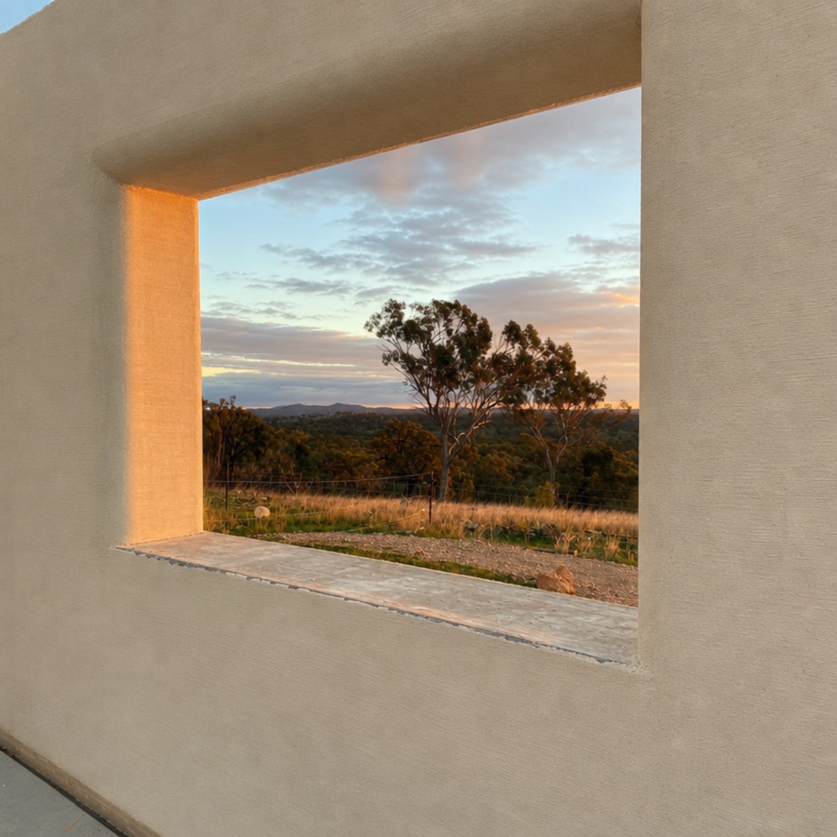 Modern Australian home built with Viva straw panels